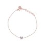 Bracciale Rue des mille con iniziale in argento osato e zirconi BRZ-011 INIZ [c8fb8249]