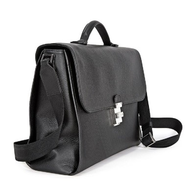 Borsa Montblanc con tracolla in pelle nera 114451 [811295f4]