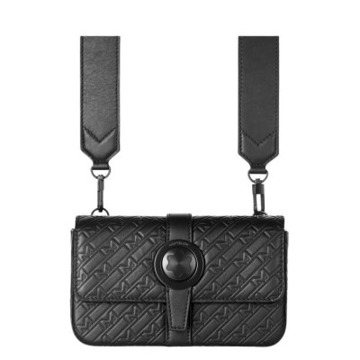 Borsello a tracolla Montblanc UltraBlack 128739 [d0f2caa5]