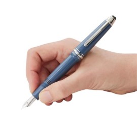 Stilografica Montblanc Meisterstück Glacier LeGrand blu 129393 [2bc963ef]