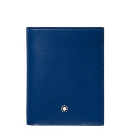 Portafoglio Montblanc compatto Meisterstück 6 scomparti blu [b78b7c67]