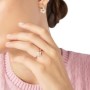 Anello Dodo con fiore oro rosa 9kt smalto madreperla e diamanti bianchi dac3004-flows-ebb9r [0f3f86d7]
