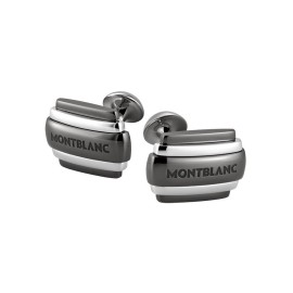 Gemelli Montblanc in argento rettangolare 104499 [4725e46d]