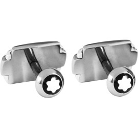 Gemelli Montblanc in argento rettangolare 104499 [9e03a760]