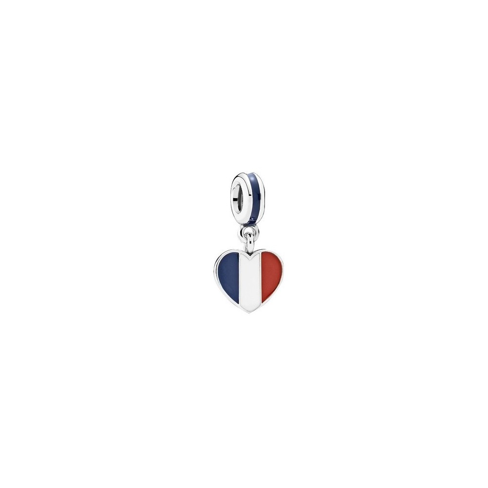 Charm Pendente Pandora Cuore Bandiera Francia   [b2b4f727]