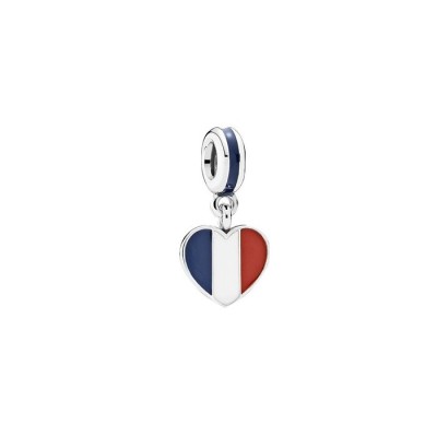 Charm Pendente Pandora Cuore Bandiera Francia   [82c40af7]