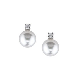 Orecchini di  perle in oro bianco [472cf63c]