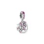 Charm Pendente Pandora Cuore Rosa Albero della Famiglia [fdff559b]