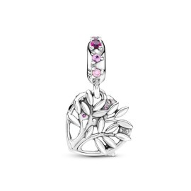 Charm Pendente Pandora Cuore Rosa Albero della Famiglia [da857830]