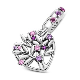 Charm Pendente Pandora Cuore Rosa Albero della Famiglia [dfd53f2e]