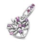Charm Pendente Pandora Cuore Rosa Albero della Famiglia [dfd53f2e]