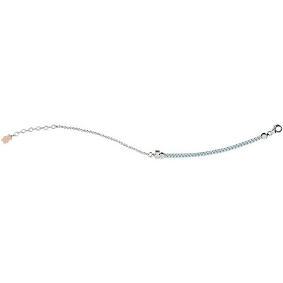 BRACCIALE ARGENTO TENNIS BIMBO [1fa7748b]