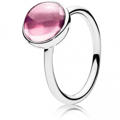 Anello Pandora Goccia Poetica Rosa [977b1d4c]