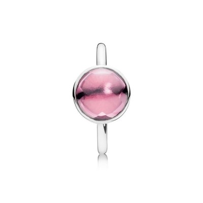 Anello Pandora Goccia Poetica Rosa [2066dc48]