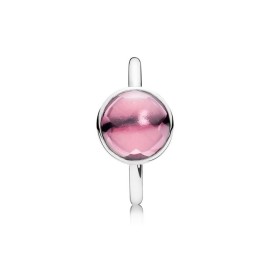 Anello Pandora Goccia Poetica Rosa [2066dc48]