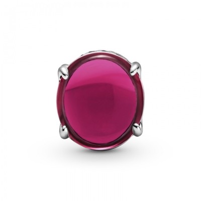 Charm Pandora Cabochon Ovale Fucsia [81a2d8fc]