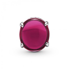 Charm Pandora Cabochon Ovale Fucsia [81a2d8fc]