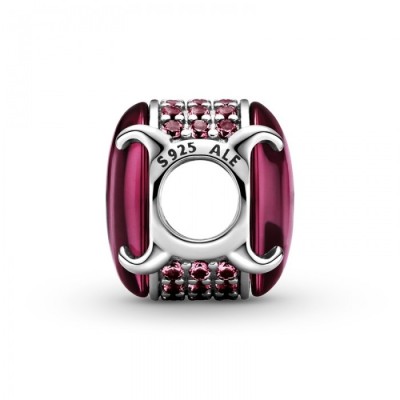Charm Pandora Cabochon Ovale Fucsia [84f29fe2]