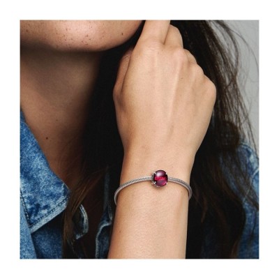 Charm Pandora Cabochon Ovale Fucsia [33ef5ee6]