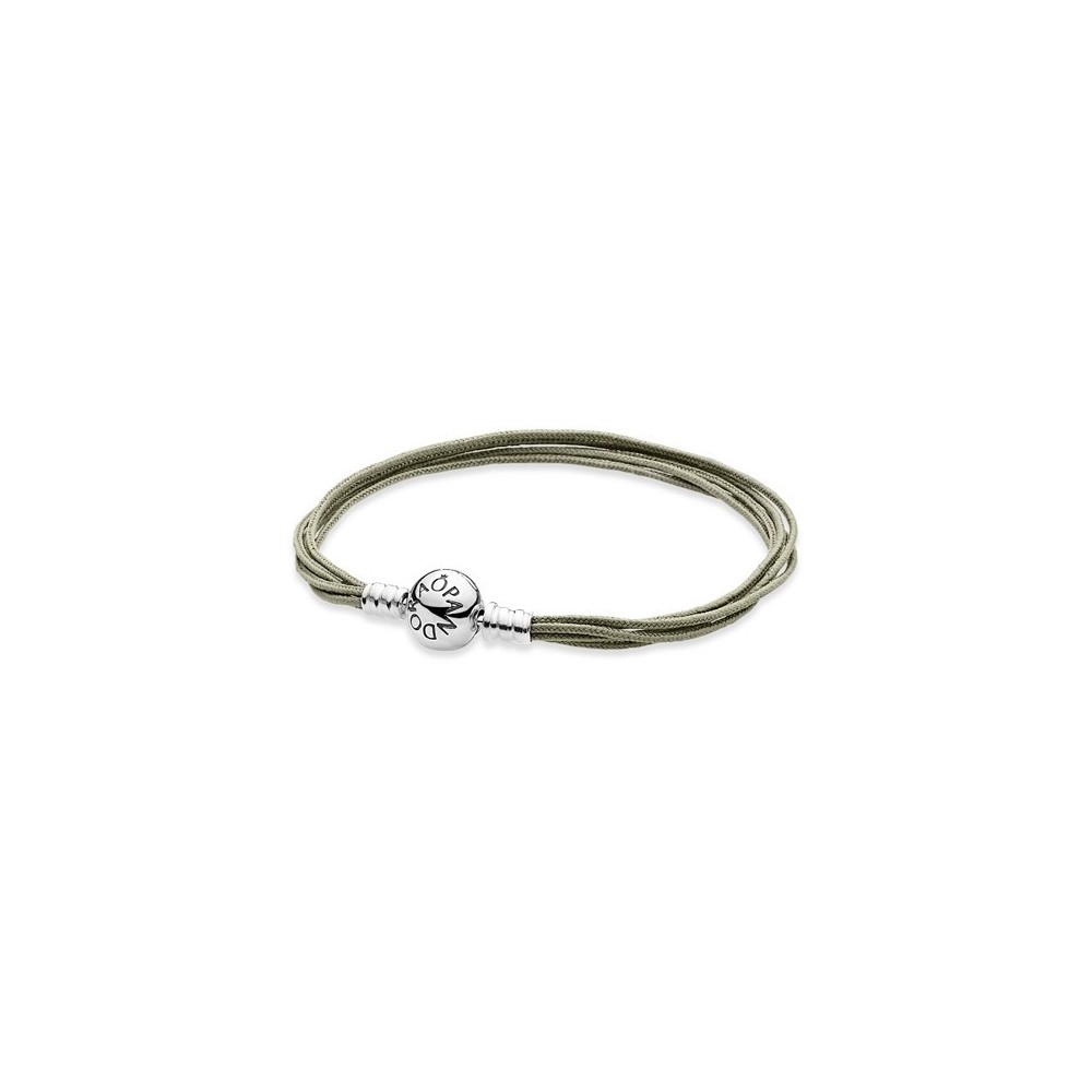  Bracciale Pandora Tessuto Argento Donna [d9d297bd]