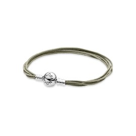   Bracciale Pandora Tessuto Argento Donna [d9d297bd]