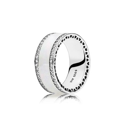 Anello Pandora Fascia a Cuori [72331869]