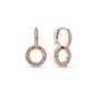 Orecchini Pandora Signature a Doppio Cerchio Scintillante [eb52a66b]