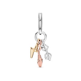 Charm Pendente Pandora Harry Potter Occhiali Fulmine e Nimbus 2000 [ef82035f]