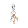 Charm Pendente Pandora Harry Potter Occhiali Fulmine e Nimbus 2000 [5dcf8545]
