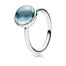 Anello Pandora Goccia Poetica Celeste [51e23622]
