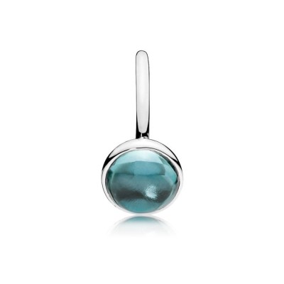 Anello Pandora Goccia Poetica Celeste [e6fff726]