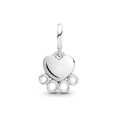 Charm Pandora  Moments Impronta di Zampa e Cuori [e1467131]