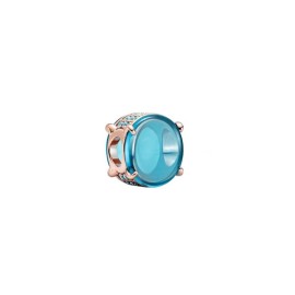 Charm Pandora con Pietra Cabochon Ovale Blu [3a527b51]