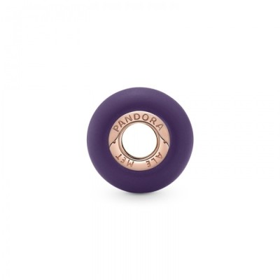 CHARM VETRO DI MURANO VIOLA OPACO [dcfa57df]