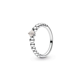 Anello Pandora Rosa Cipria Decorato con Sfere [7dfed9f5]