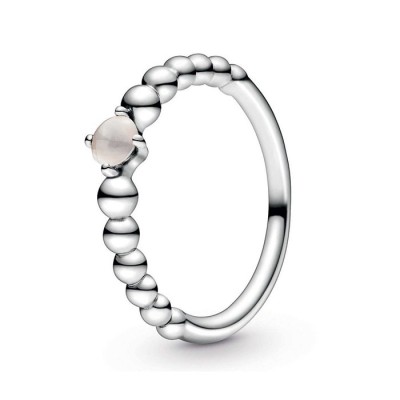 Anello Pandora Rosa Cipria Decorato con Sfere [a4d89af8]