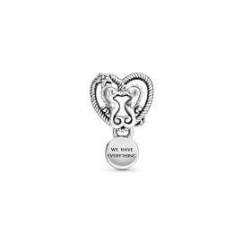 Charm Pandora Moments Cuore Cavallucci Marini [645fb96b]