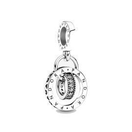 Pendente Cerchio e Logo Pandora Signature [3058e6e3]