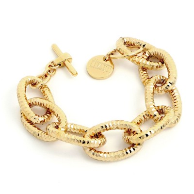 Bracciale bronzo giallo 1900 catena forzatina [a6020204]