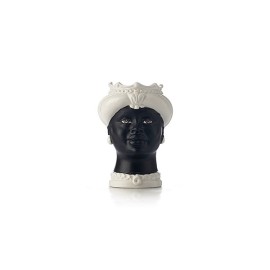 Testa di Moro Bianco Lucido Verus Ceramiche Donna 12cm [97d6a43d]