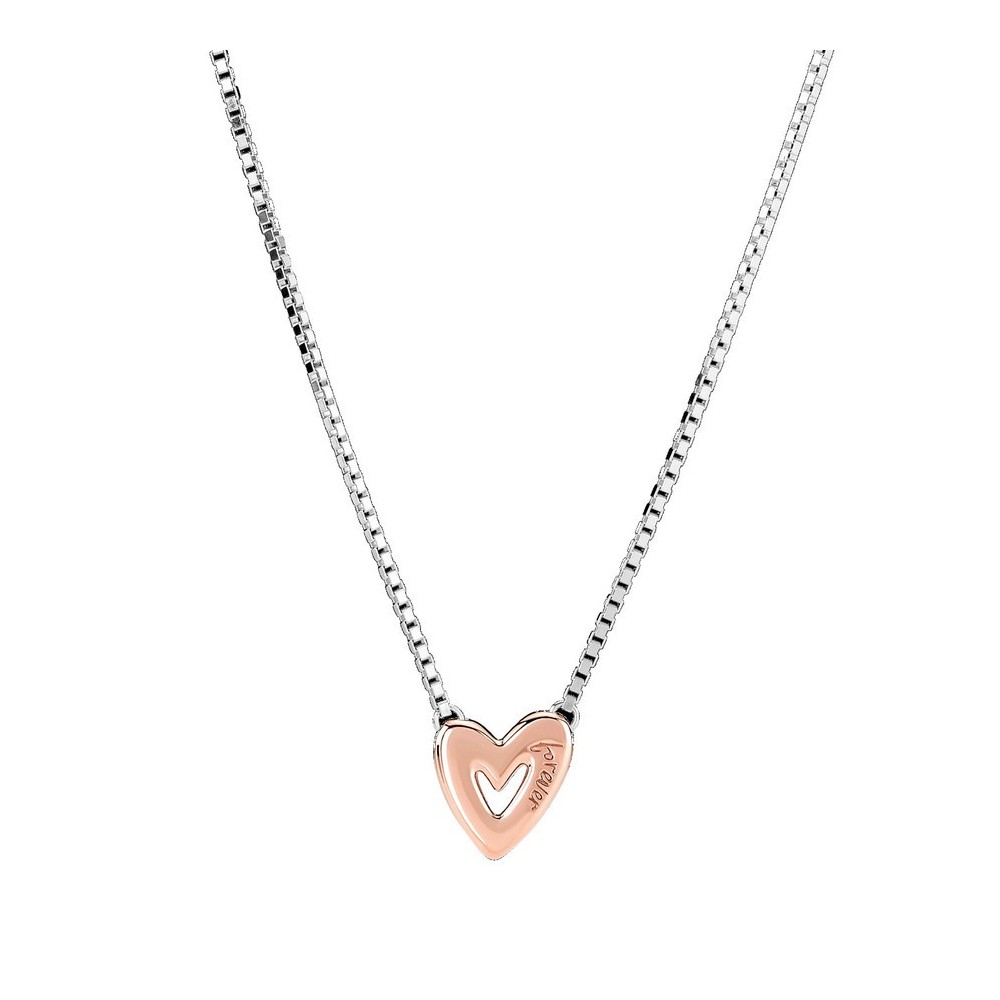 Collana Cuore Asimmetrico rosa gold [8ae46c53]