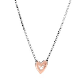 Collana Cuore Asimmetrico rosa gold [8ae46c53]