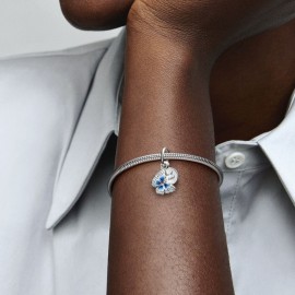 Charm pendente Farfalla Blu [48154ccf]
