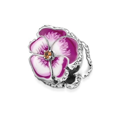 Charm Viola del Pensiero Rosa [707189c1]
