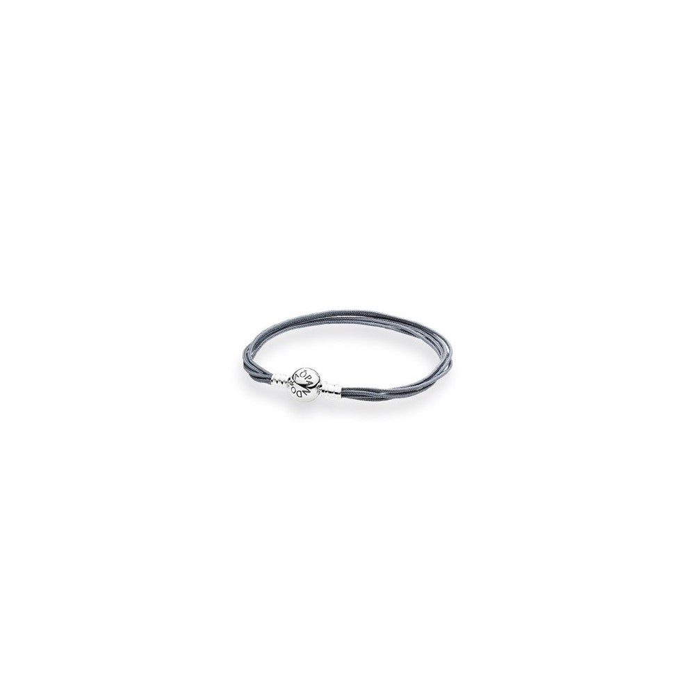 Bracciale multifilo tessuto grigio [ec7fcbbe]