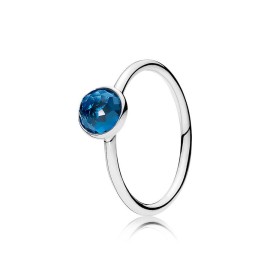 Anello Goccia Di Dicembre Blu [301b247e]