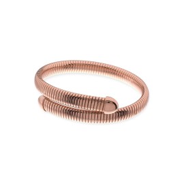 Bracciale contrariè in bronzo 1403 Tubogas dorato rosa [d85ad25a]