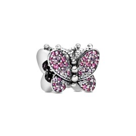 Charm Farfalla Pavé Rosa [a5f4496c]