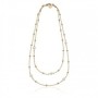 Collana in Bronzo Dorato 2061 con Perle [26ee4258]