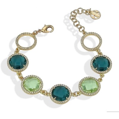 Bracciale con cristallo colorato [7e17f870]